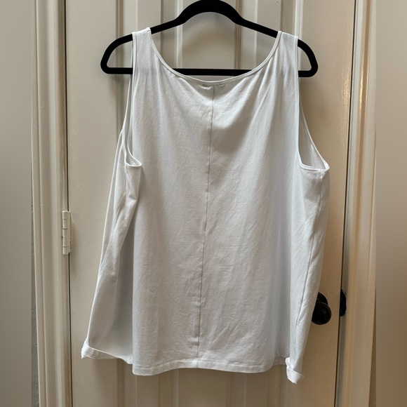 Nic+Zoe 2X Perfect Tank, Paper White - Picture 4 of 4